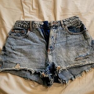 Garage denim shorts
